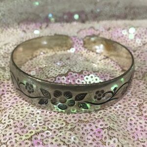 Tibetian Silver Cuff #10